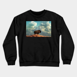 Storms Over the Endless Plains Crewneck Sweatshirt